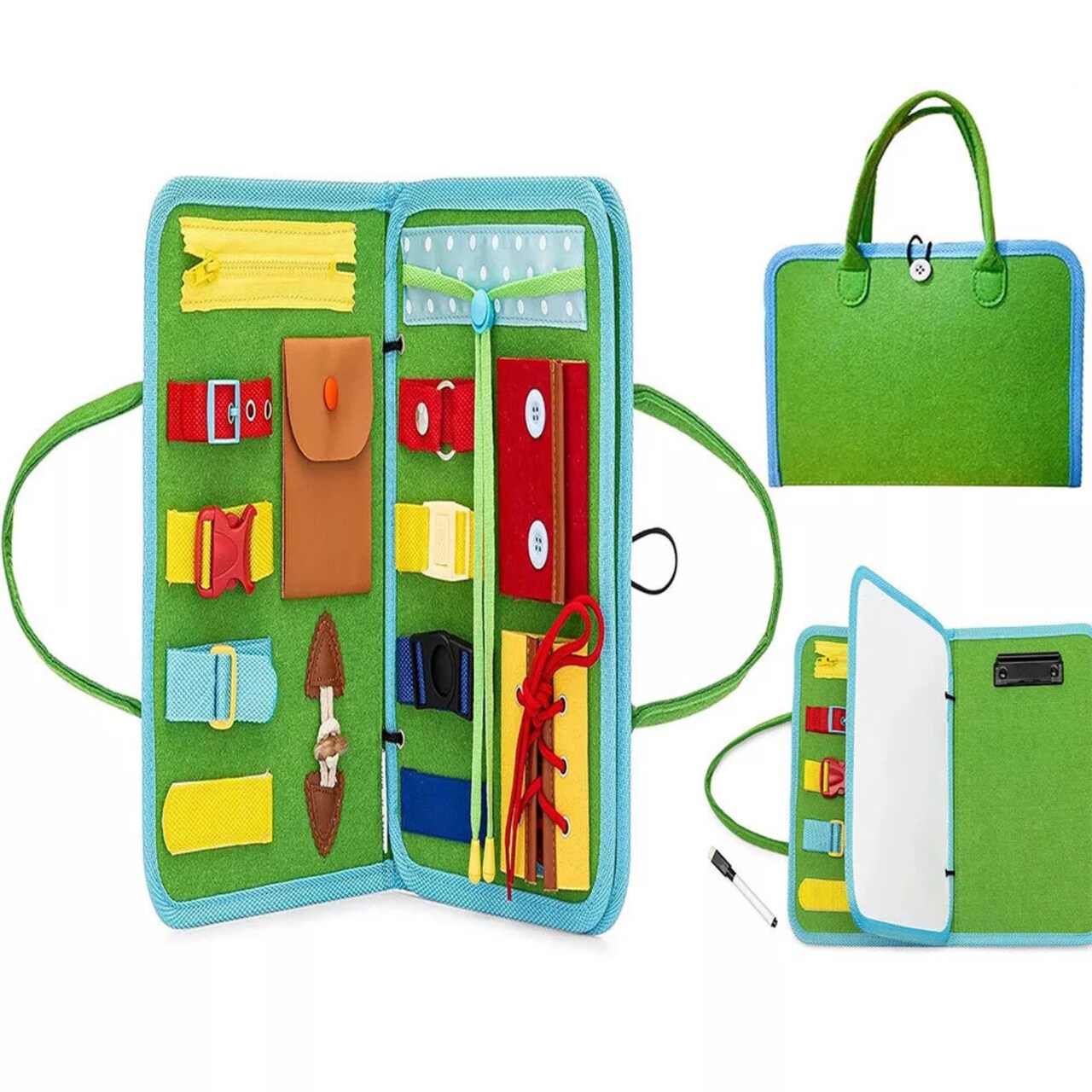 Kitcheniva Kids Montessori Busy Board Sensory Educational Toy